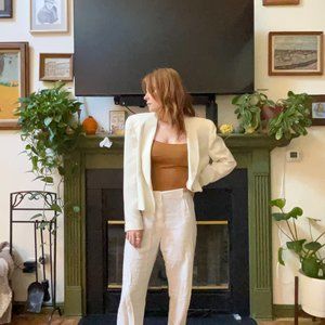 Liz Claiborne White Blazer